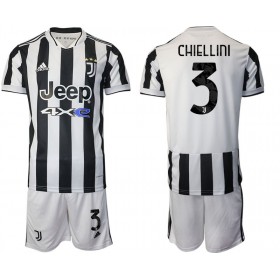 Divisa di Calcio Juventus Giorgio Chiellini 3 Bambino Prima 2021/2022 